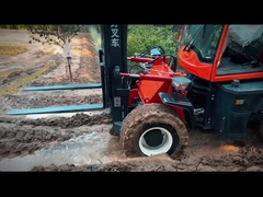 3.5T রুক্ষ ভূখণ্ড ফোর্কলিফ্ট (ইন্ডেক্স অক্ষ) 3 ~ 6 মিটার উত্তোলনের জন্য