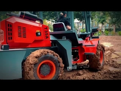 মাঝারি হিংড রুক্ষ ভূখণ্ড / অফ-রোড ফোর্কলিফ্ট 3.5T উত্তোলন 3 ~ 6m